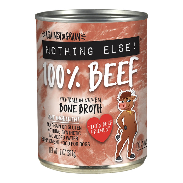 Against The Grain Nothing Else! 100% Beef 11 oz.
