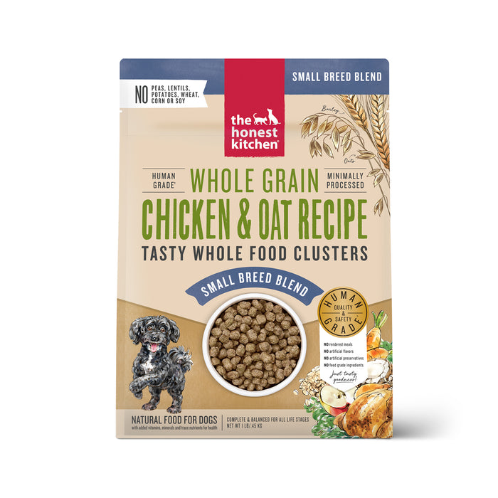 The Honest Kitchen Whole Food Clusters Small Breed Whole Grain Chicken Dry Dog Food