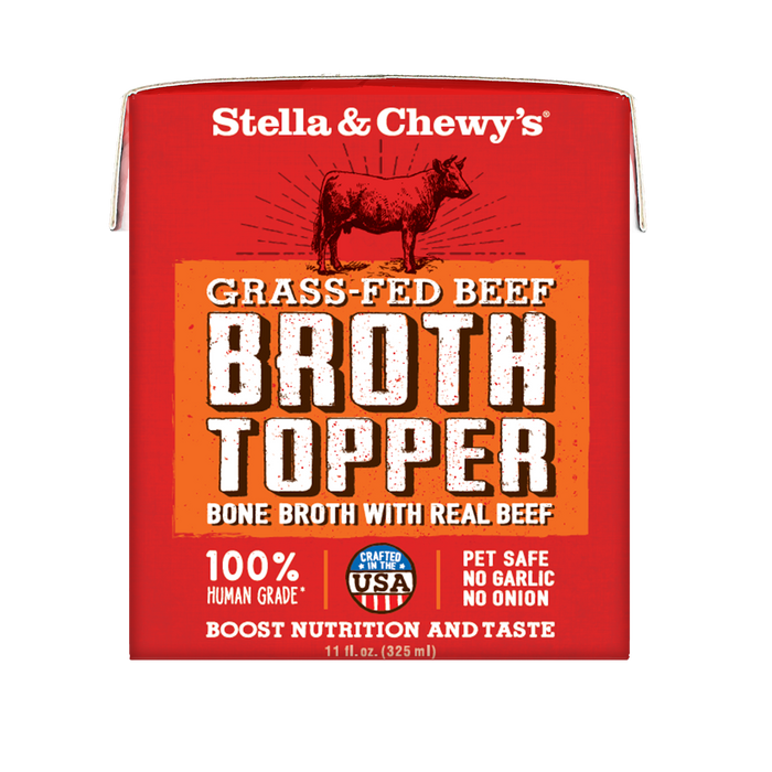 Stella & Chewy's Bone Broth Topper Beef 11 oz.