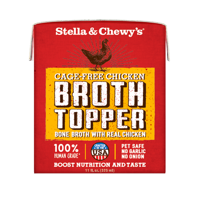 Stella & Chewy's Bone Broth Topper Chicken 11 oz.