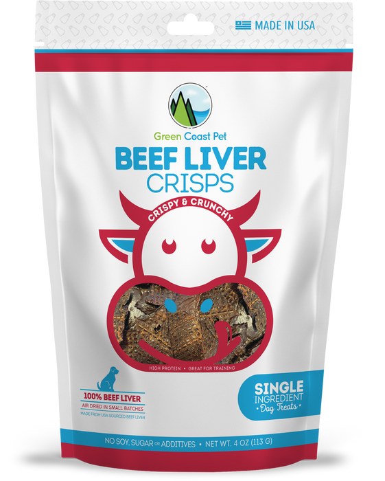Green Coast Pet Beef Liver Crisps