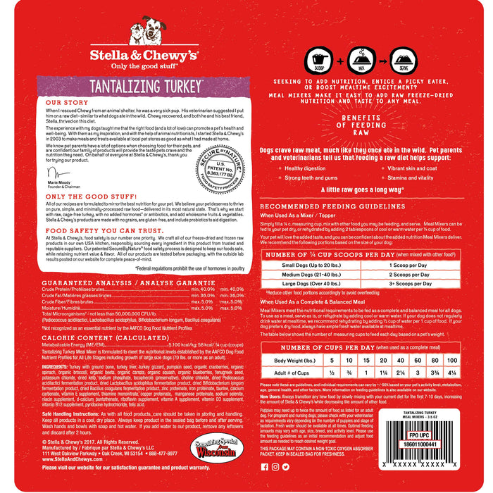 Stella & Chewy's Meal Mixers Turkey