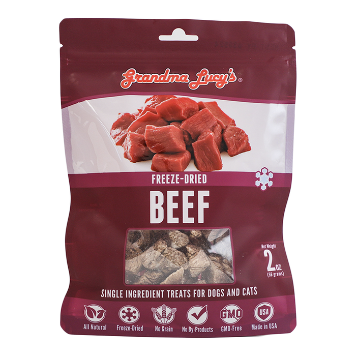 Grandma Lucy's Singles Freeze-Dried Beef 2 oz.