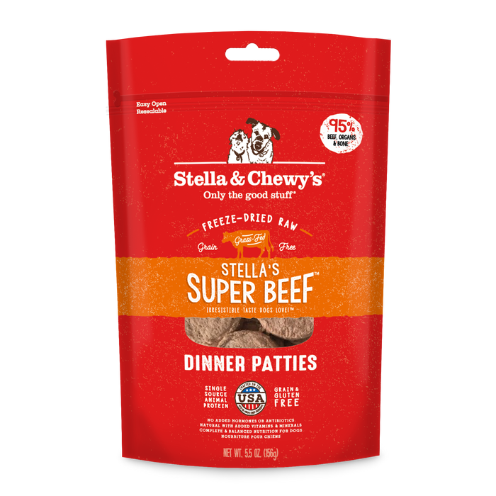 Stella & Chewy's Freeze-Dried Dinner Patties Beef