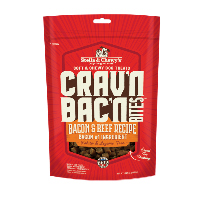 Stella & Chewy's Crav'n Bac'n Bites Bacon & Beef Recipe 8.25 oz.