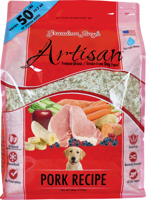 Grandma Lucy's Artisan Pork Dog Food