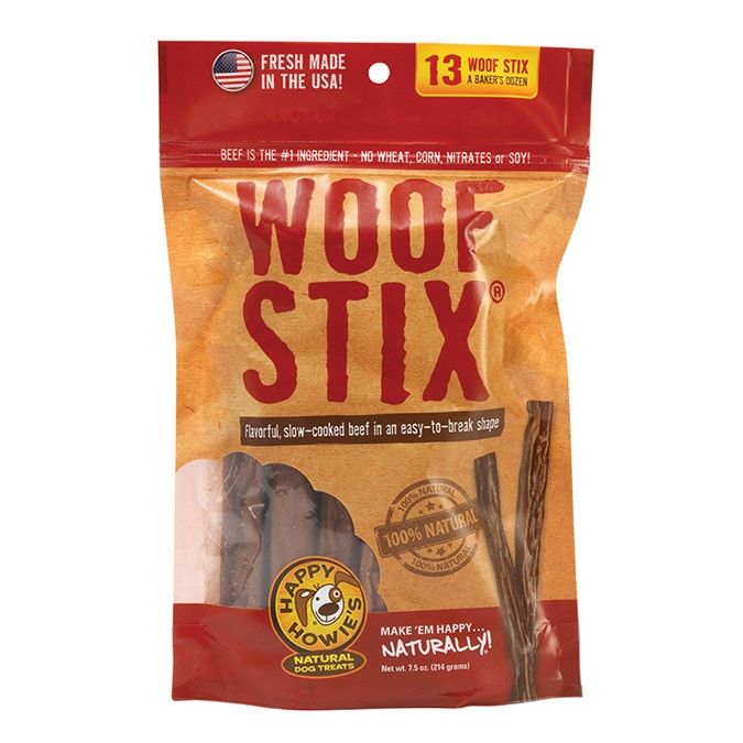 Happy Howie's Woof Stix 6 In. Baker's Dozen