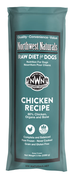 Northwest Naturals Raw Chicken Chub 5 lb. (Frozen)