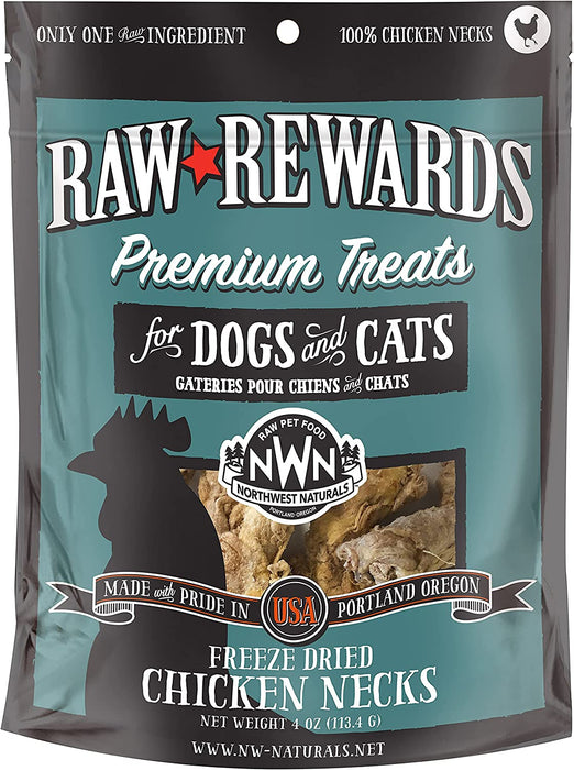 Northwest Naturals Freeze-Dried Chicken Necks 10 ct.