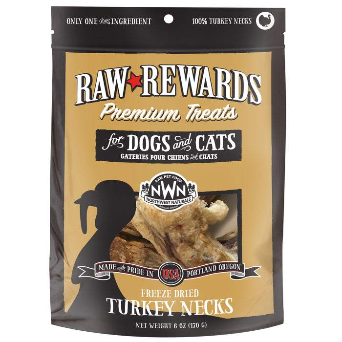 Northwest Naturals Freeze-Dried Turkey Necks 4 ct.