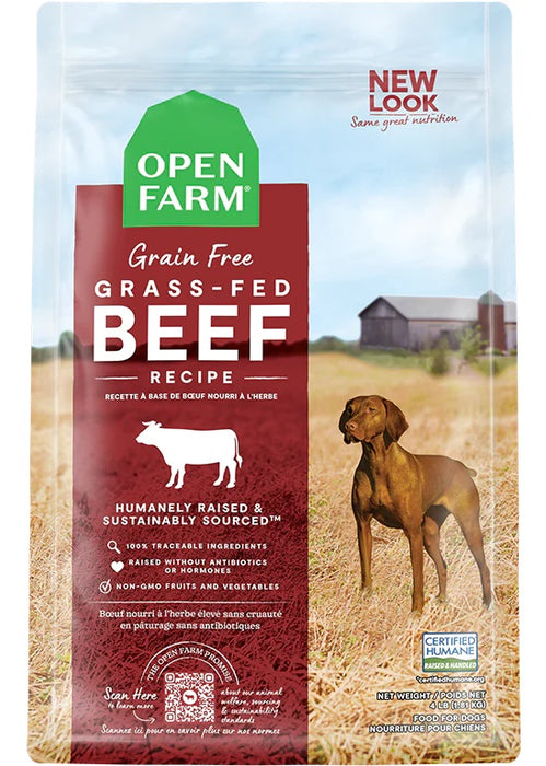 Open Farm Grass-Fed Beef Grain-Free Dog Food