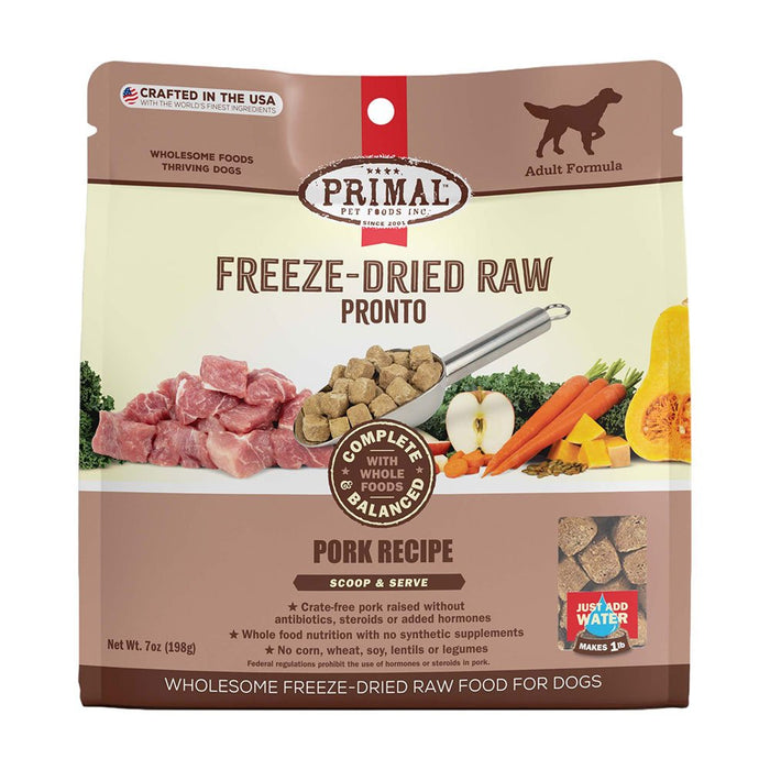 Primal Freeze-Dried Pronto Pork Formula Dog Food