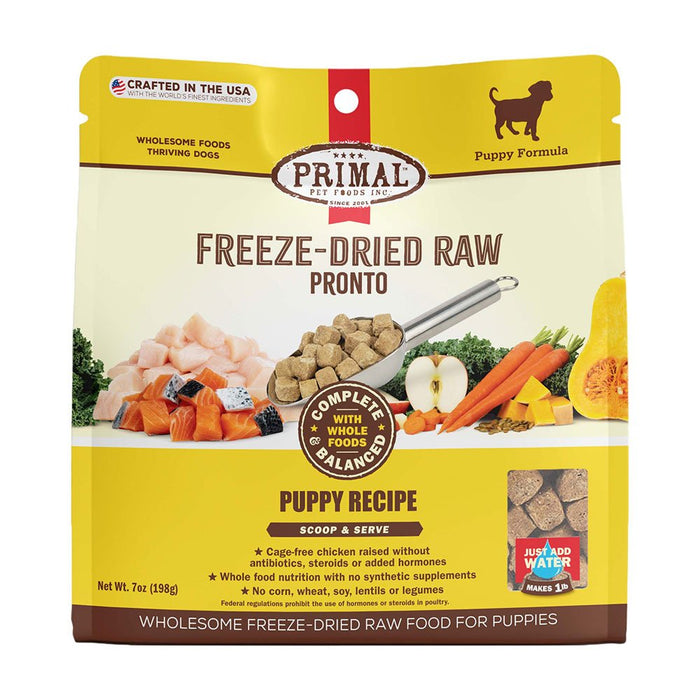 Primal Freeze-Dried Pronto Chicken & Salmon Formula Puppy Dog Food