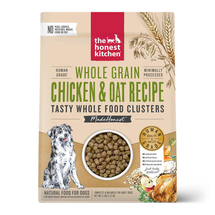 Honest Kitchen Whole Food Clusters Whole Grain Chicken & Oat Dry Dog Food