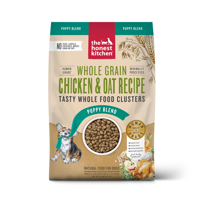 The Honest Kitchen Whole Food Clusters Puppy Whole Grain Chicken Dry Dog Food