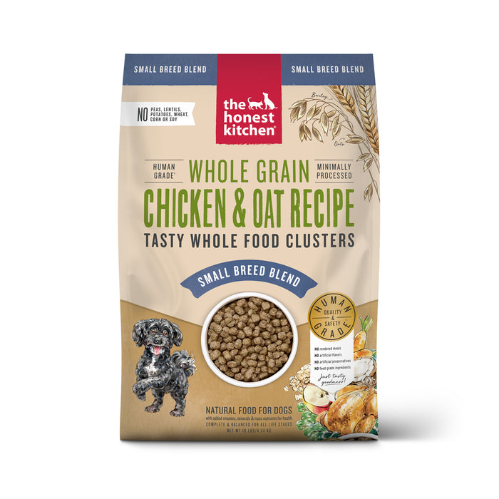 The Honest Kitchen Whole Food Clusters Small Breed Whole Grain Chicken Dry Dog Food