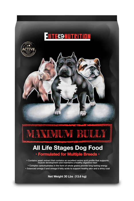 Maximum Bully Dog Food 30 lb.