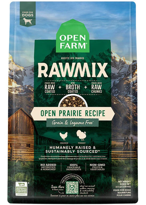 Open Farm RawMix Open Prairie Recipe Grain-Free Dog Food