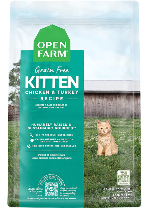 Open Farm Kitten Recipe Grain-Free Cat Food