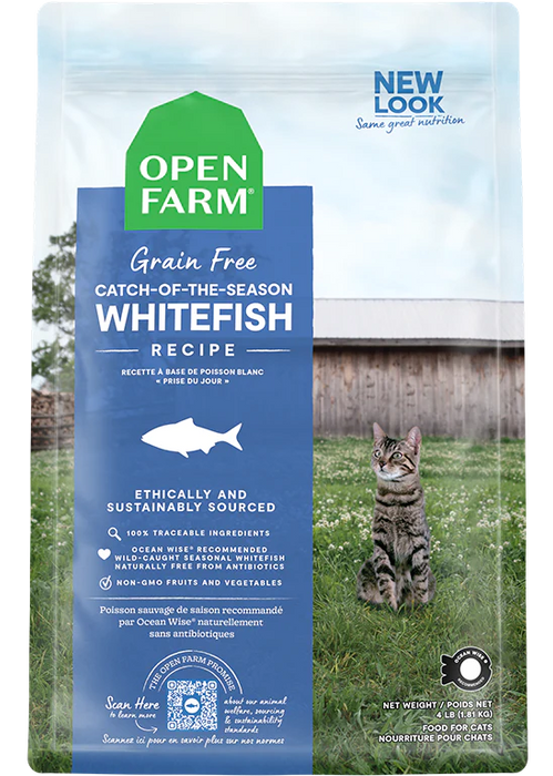 Open Farm Catch of the Season Whitefish Grain-Free Cat Food