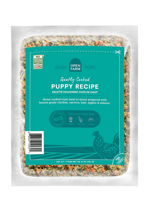 Open Farm Gently Cooked Puppy Recipe (Frozen)