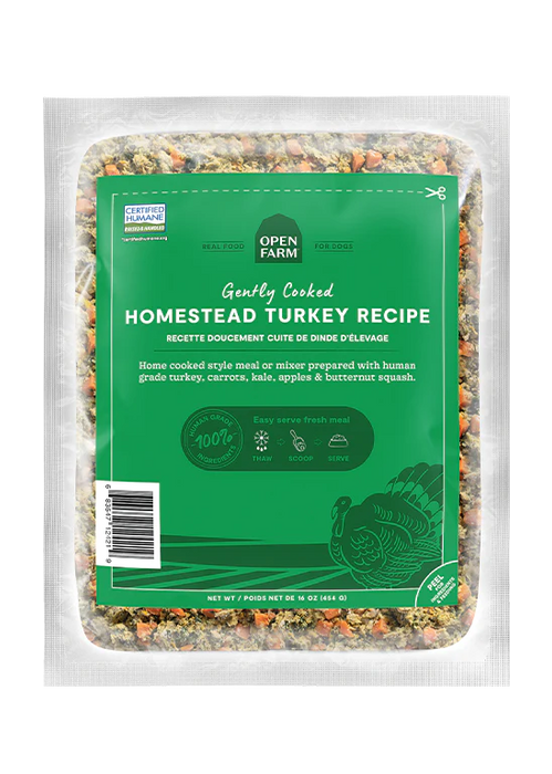 Open Farm Gently Cooked Homestead Turkey Recipe (Frozen)