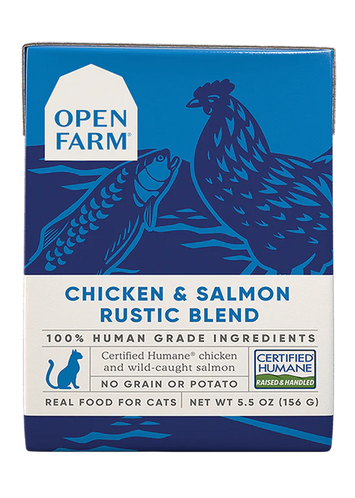 Open Farm Chicken & Salmon Rustic Stew Cat Food