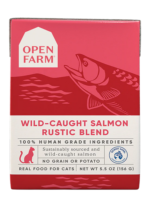 Open Farm Wild-Caught Salmon Rustic Stew Cat Food