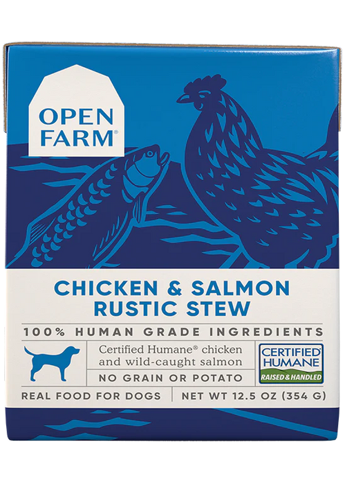 Open Farm Chicken & Salmon Rustic Stew Dog Food