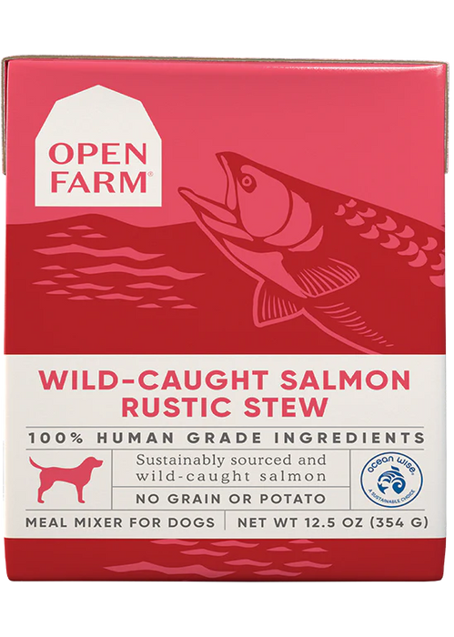 Open Farm Wild-Caught Salmon Rustic Stew Dog Food