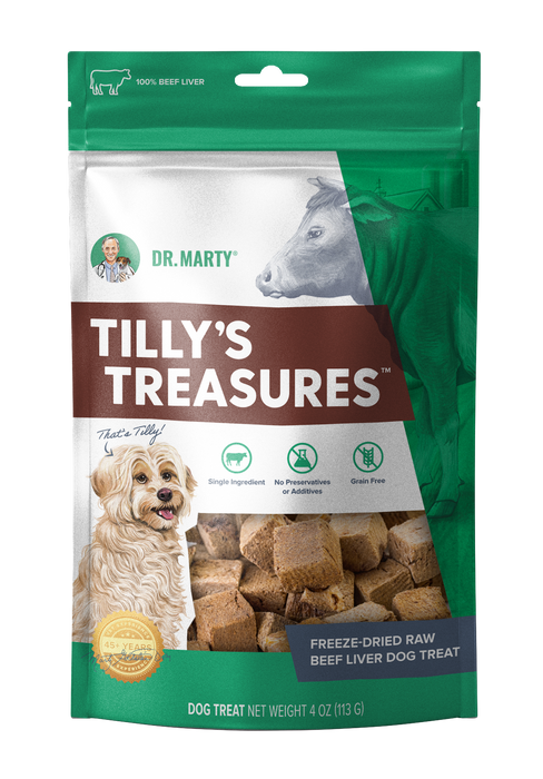 Dr. Marty Tilly's Treasure Beef Liver Dog Treats