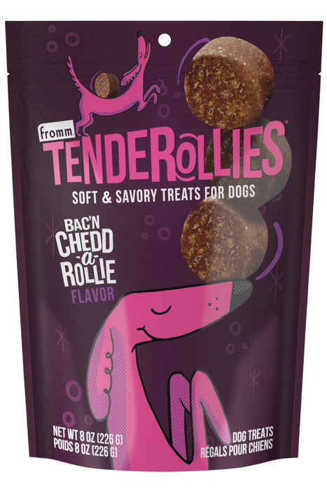 Fromm Tenderollies Bac'n Chedd-a-Rollie Dog Treat 8 oz.