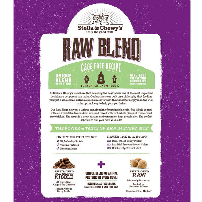 Stella & Chewy's Raw Blend Cage Free Recipe Cat Food