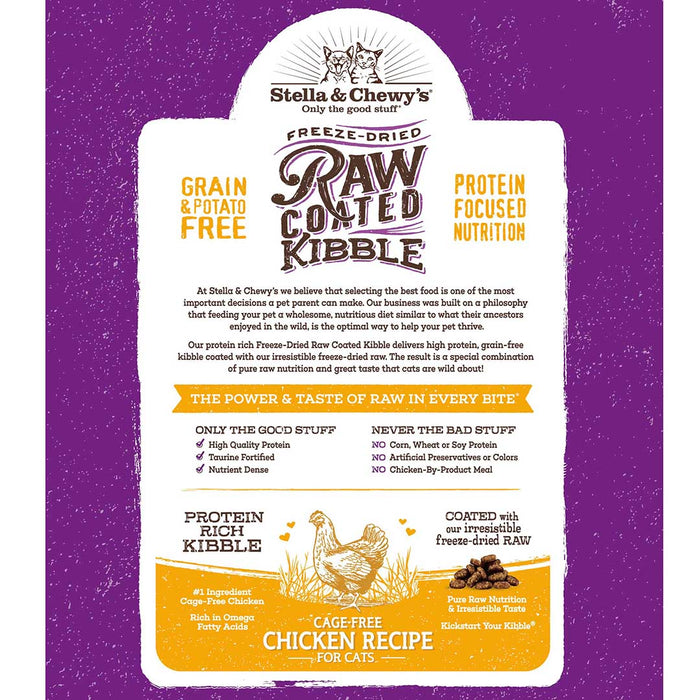 Stella & Chewy's Raw Coated Chicken Recipe Cat Food