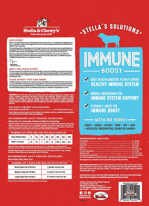 Stella & Chewy's Stella's Solutions Freeze-Dried Lamb Recipe Immune Boost