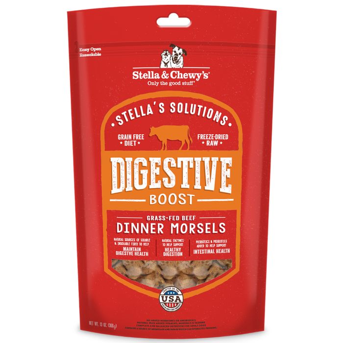 Stella & Chewy's Stella's Solutions Freeze-Dried Beef Recipe Digestive Boost