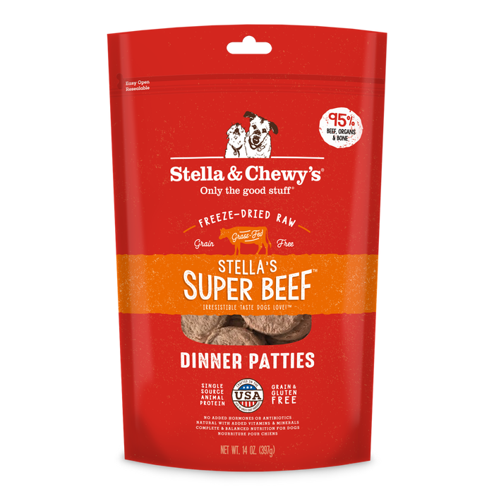 Stella & Chewy's Freeze-Dried Dinner Patties Beef