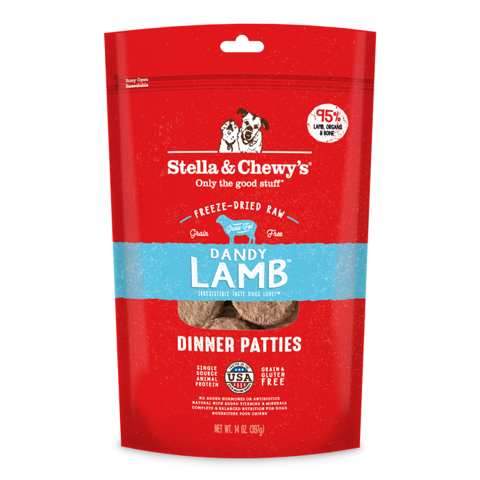 Stella & Chewy's Freeze-Dried Dinner Patties Lamb