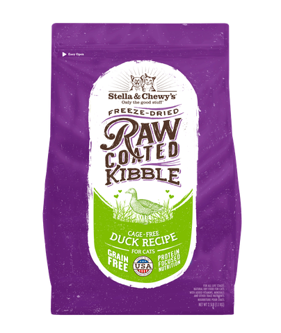 Stella & Chewy's Raw Coated Duck Recipe Cat Food