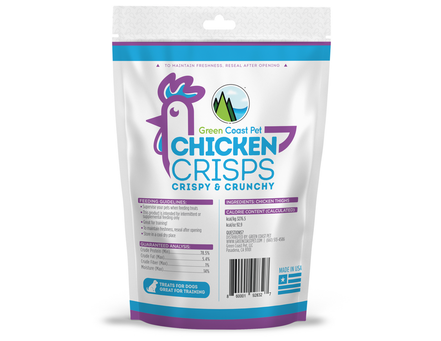 Green Coast Pet Chicken Crisps