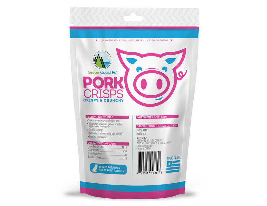 Green Coast Pet Pork Crisps