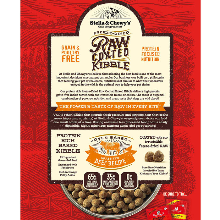 Stella & Chewy's Raw Coated Beef Recipe Dog Food