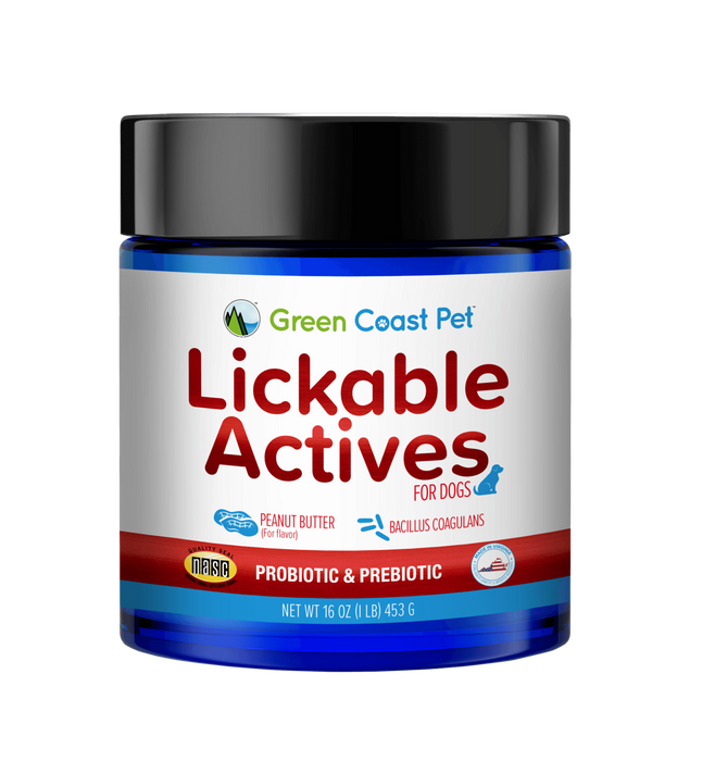 Green Coast Pet Lickable Actives Prebiotic & Probiotic