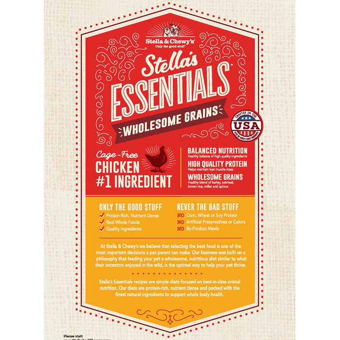 Stella & Chewy's Stella's Essentials Chicken & Ancient Grain Recipe Dog Food