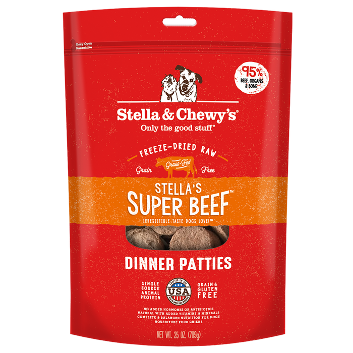 Stella & Chewy's Freeze-Dried Dinner Patties Beef