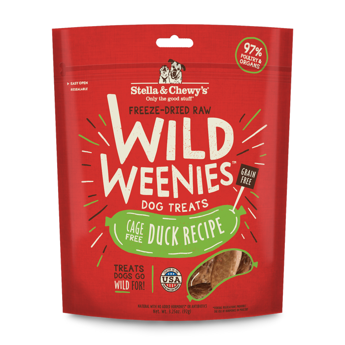 Stella & Chewy's Wild Weenies Duck Recipe 3.25 oz.