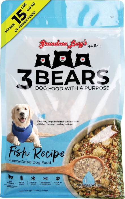 Grandma Lucy's 3 Bears Fish Dog Food