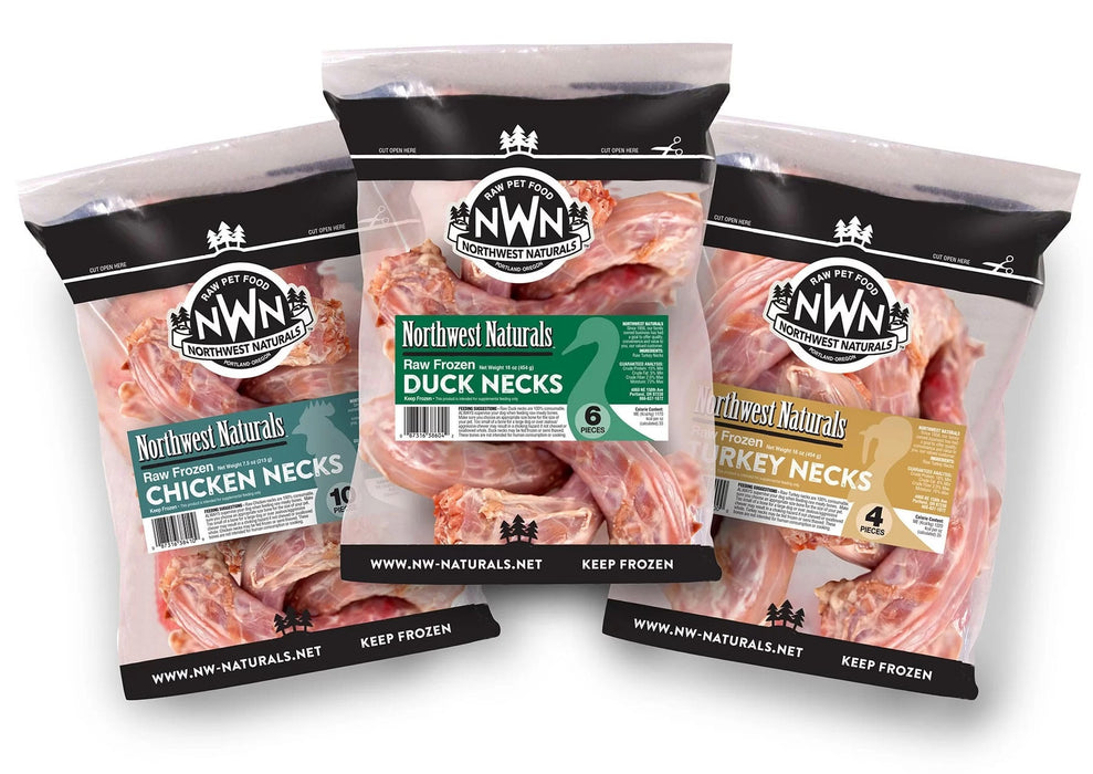 Northwest Naturals Raw Duck Necks - 6ct (Frozen)