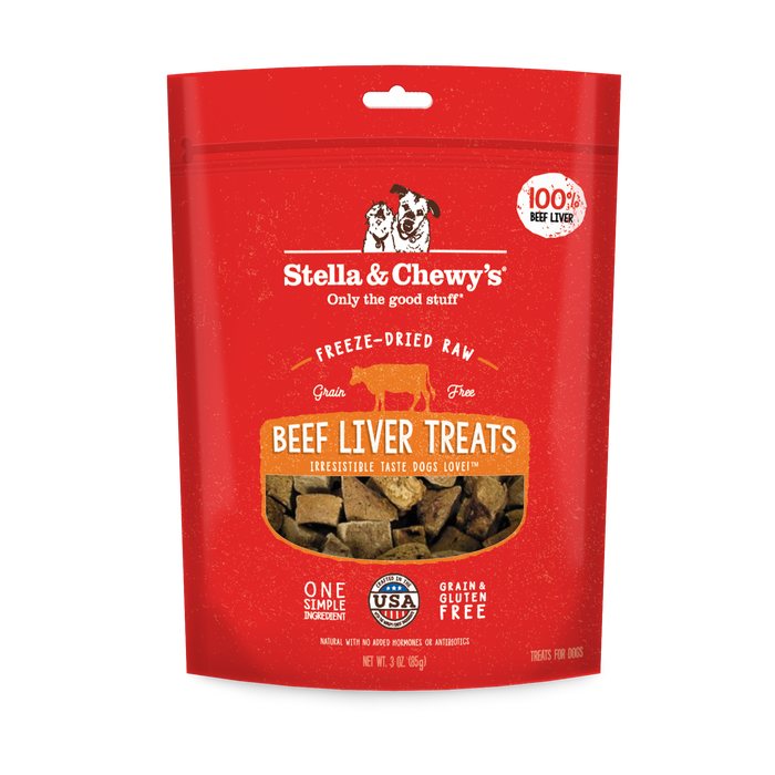 Stella & Chewy's Beef Liver Treats 3 oz.