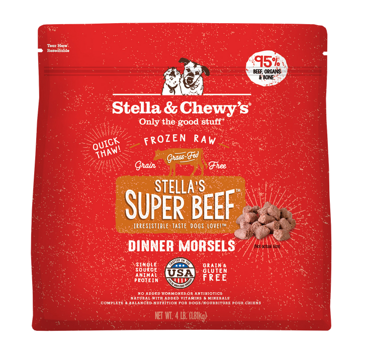 Stella & Chewy's Dinner Morsels Beef 4 lb. (Frozen)